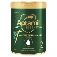 Aptamil 爱他美ESSENSIS奇迹绿罐有机A2奶粉二段 900g AE2