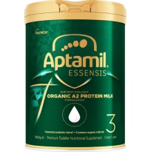 Aptamil 爱他美ESSENSIS奇迹绿罐有机A2奶粉三段 900g AE3