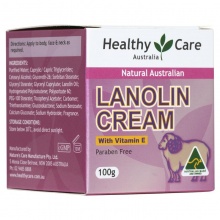 维E绵羊油 Healthy Care Lanolin Cream 100g