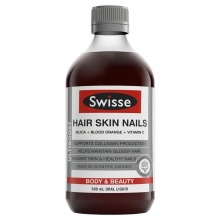 Swisse  血橙胶原蛋白液 500ml Swisse Hair Skin Nails 500ml