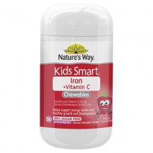 【特价25年8月】Nature s Way 儿童vc 铁Iron 咀嚼片