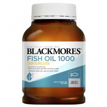 BLACKMORES 无腥鱼油 Odourless fish oil   1000mg 400粒