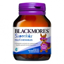 【非现货500个起订】Blackmores Superkids 儿童综合维生素咀嚼片儿童多维