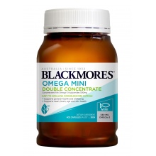 迷你双倍浓缩无腥鱼油 BLACKMORES Odourless Fish Oil Mini Caps 400c