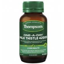 Thompson's One-a-day Milk Thistle 42000mg 60 Capsules