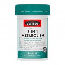 Swisse 3 IN 1 METABOLISM 3合1热控丸片 60粒