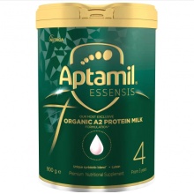 25年6月Aptamil Essensis Organic A2 Protein Milk stage4 爱他美奇迹绿罐有机A2奶粉四段 900g