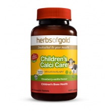 Herbs of Gold Childrens Calci Care 60 Chewable Tablets HOG 儿童k2钙60片