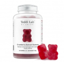 Unichi Teddi Lab cranberry gummies 蔓越莓小熊软糖