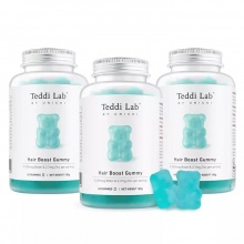 Unichi Teddi Lab Hair Boost gummy 生发小熊软糖一疗程三个装 