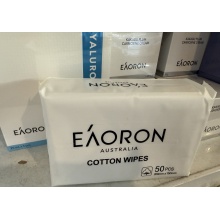 Eaoron cotton wipes擦脸巾50片装
