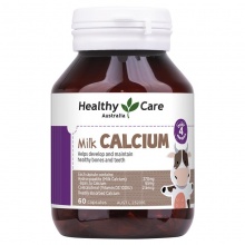 【预售】Healthy Care 儿童乳钙 Kids Calcium 60 soft Capsules