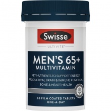 Swisse 男士复合维生素 Men s 65+ Multivitamin 60 Tablets