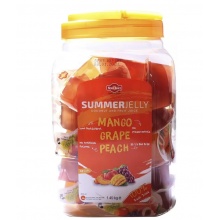 New choice 水晶水果果冻 1.49kg summer jelly mango grape and peach 1.49kg