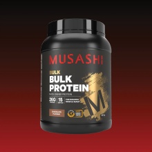 MUSASHI 没啥事高碳高蛋白粉巧克力味 900g BULK PROTEIN Chocolate flavour