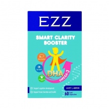 EZZ 聪明片 Smart CLarity Booster DHA 60 Soft Capsules