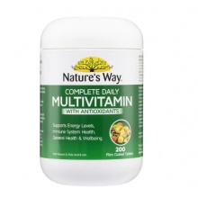 Natures Way 佳思敏复合维生素片200粒 Complete Daily Multivitamin 200 Tablets