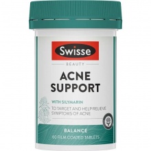 Swisse 粉刺痤疮修复 ACNE SUPPORT 60 FILM COATED TABLETS