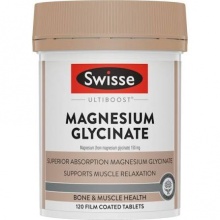 Swisse Ultiboost 甘氨酸镁 Magnesium Glycinate 120 Tablets
